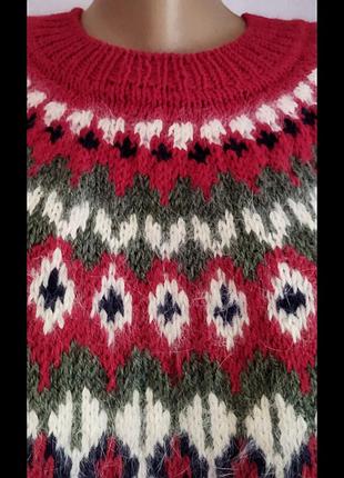 Джемпер лопапейса hand made 4