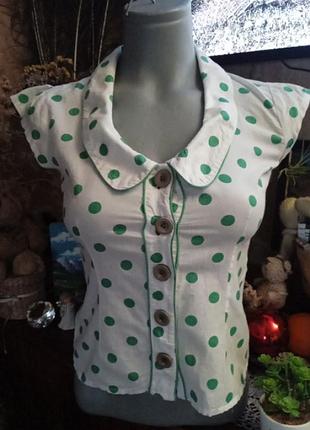 Блуза рубашка винтаж