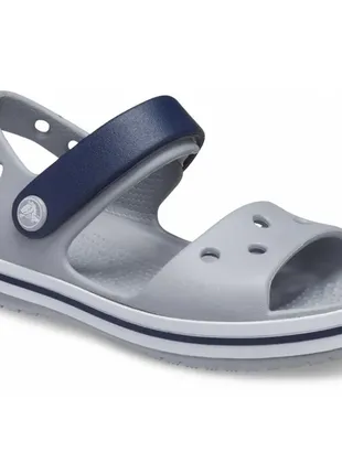 Сандалі дитячі crocs  crocband sandal сірій5 фото