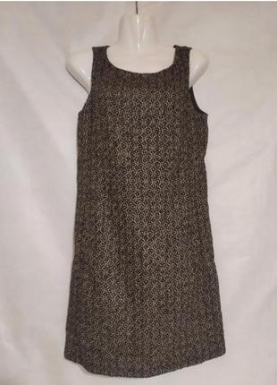 Платье теплое шерсть бренд оргамент