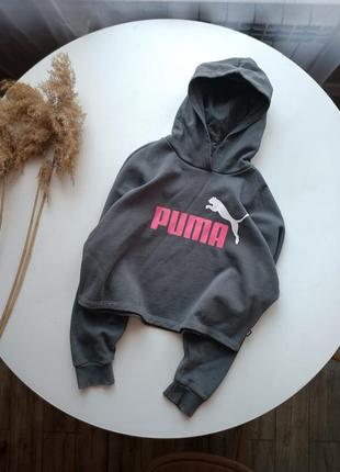 Кроп худи укороченный puma