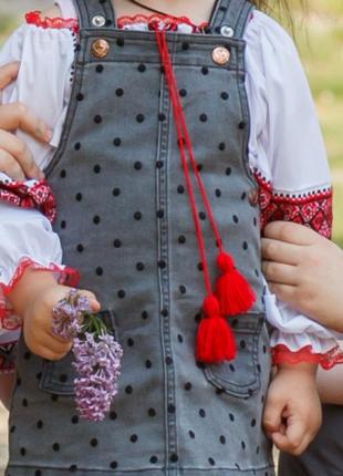 Вышиванка для девочки. 2