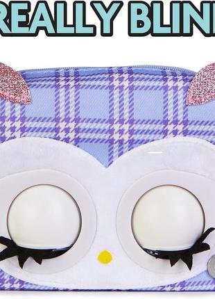 Інтерактивна дитяча сумочка purse pets perfect hoot couture owl сумка-гаманець сова2 фото