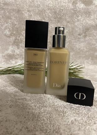 Dior forever clean matte high perfection 24 h foundation spf 20 pa+++ тональна основа