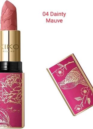 Помада для губ kiko milano charming escape luxurious matte lipstick4 фото