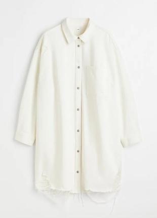 База, базовое белое платье, платье, рубашка, куртка, накидка, кардиган h&m