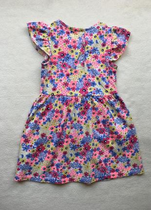Трикотажное платье сарафан mothercare р. 2-3года6 фото