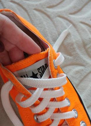 Яркие конверсы converse Tie all star оригинал5 фото