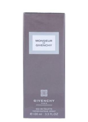 Givenchy monsieur de givenchy туалетна вода 100мл