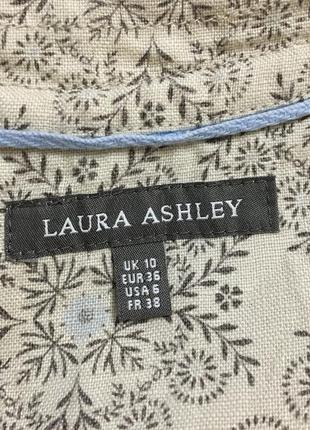 Льняное платье laura ashley 100% лён4 фото