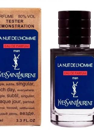 Духи, духи мужские yves saint laurent la nuit de l`home