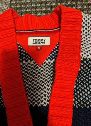 Брендовий стильний кардиган светр tommy hilfiger3 фото