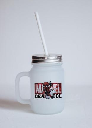 Баночка для напитков марвел