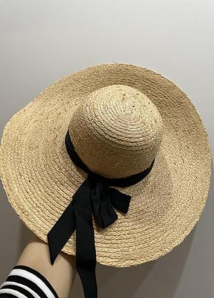 Соломенная шляпа от укр бренда kapeluh_ua3 фото
