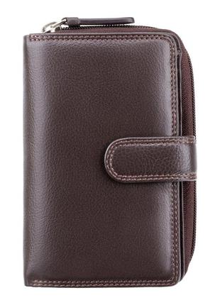 Кошелек женский visconti ht33 madame c rfid (chocolate)