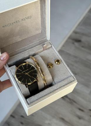 Женские часы michael kors mk1077set 'pyper' (набор)1 фото