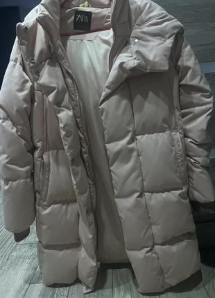 Zara пуховик
