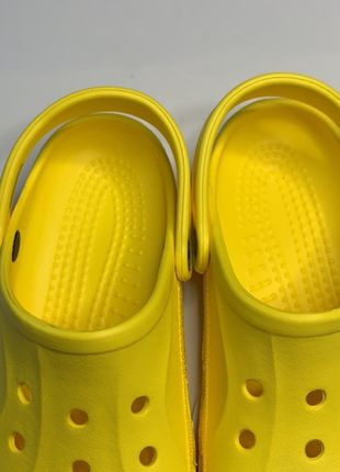 Крокс бая клог желтые лимони crocs baya clog yellow-lemon8 фото