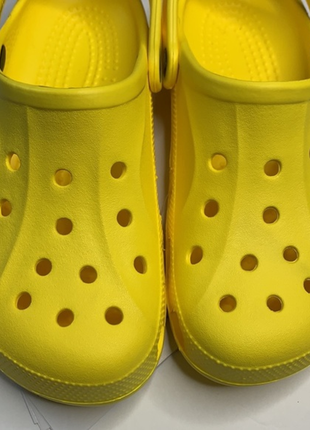 Крокс бая клог желтые лимони crocs baya clog yellow-lemon9 фото