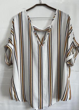 Хорошая асимметричная блуза из натуральной ткани5 фото