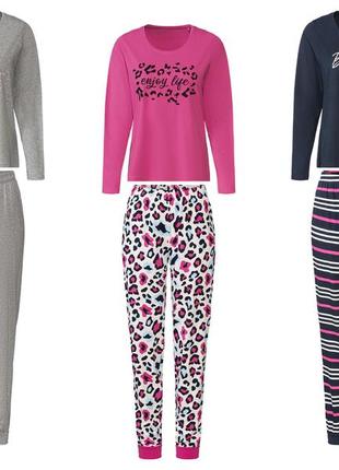 Піжама, домашній костюм, esmara,  біокотон