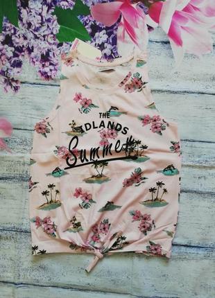 Трикотажные майки для девочек