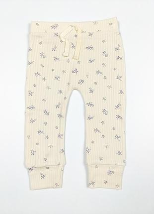Джоггеры для девочки в рубчик