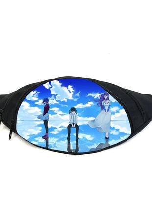 Поясная сумка бананка токийский гуль tokyo ghoul (gb tg 023) gear bag черная