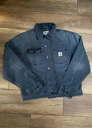 Carhartt wip saledo jacket джинсова/джинс l