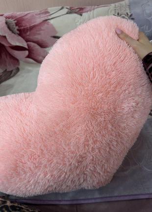 Большая подушка в форме сердечка💕