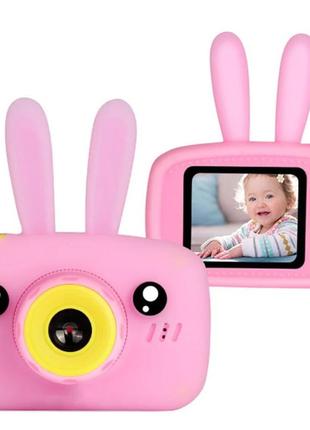 Цифровой детский фотоаппарат x500 зайчик2 фото