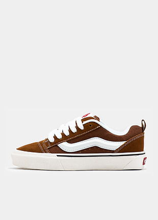 Кеди vans knu skool brown uni.