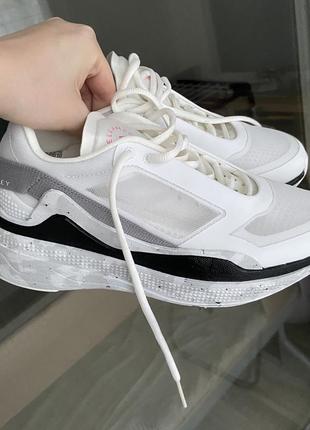 Кроссовки adidas by stella mccartney earthlight, спортивные белые на платформе ежедневные, пролет4 фото