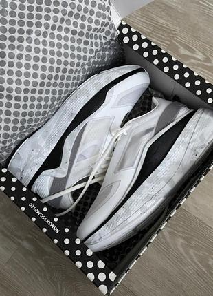 Кроссовки adidas by stella mccartney earthlight, спортивные белые на платформе ежедневные, пролет8 фото