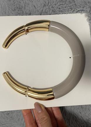 Эмалированный макси - чокер zara колье ожерелье zara🤩 колье чокер цепочка украшения бижутерия6 фото