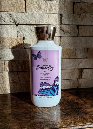 🌸гель для душа butterfly від bath and body works  🦋1 фото