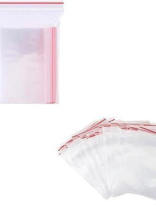 Пакети із замком zip-lock 10х12см 100шт knz