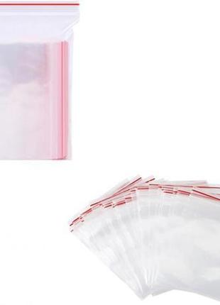 Пакети із замком zip-lock 10х15см 100шт knz
