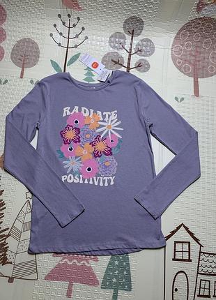 Дитячий лонгслів/ реглан для дівчинки 158 см cool club