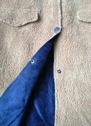 Плюшева куртка шуба eco хутро штучне хутро2 фото
