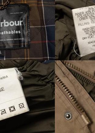 Barbour duracotton parka jacket мужская парка10 фото