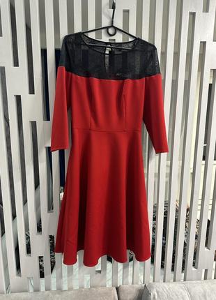 Роскошное красное платье натали болгар
