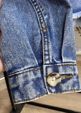 Новая укороченная джинсовая куртка девочка george 152-158см/12-13р4 фото