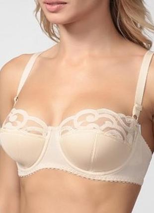 Полукружевной бюстгальтер авелин ( балконет)