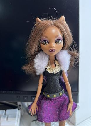 Лялька monster high клодін із серії "вона жива!"1 фото