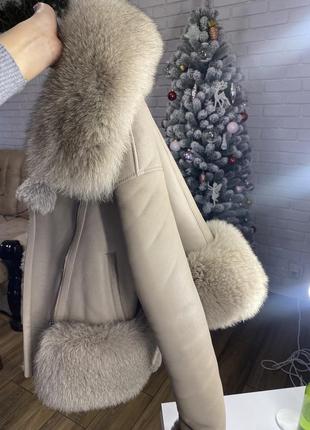 Дублянка натуральна fendi песец