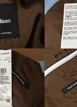 Strellson lawson wool cashmere coat чоловіче пальто10 фото