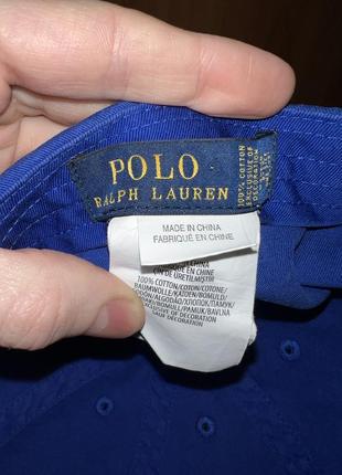 Бейсболка polo ralph lauren, оригинал, размер 54-56 см5 фото