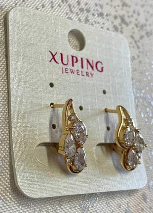 Серьги xuping jewelry3 фото