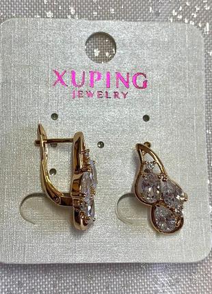 Серьги xuping jewelry4 фото